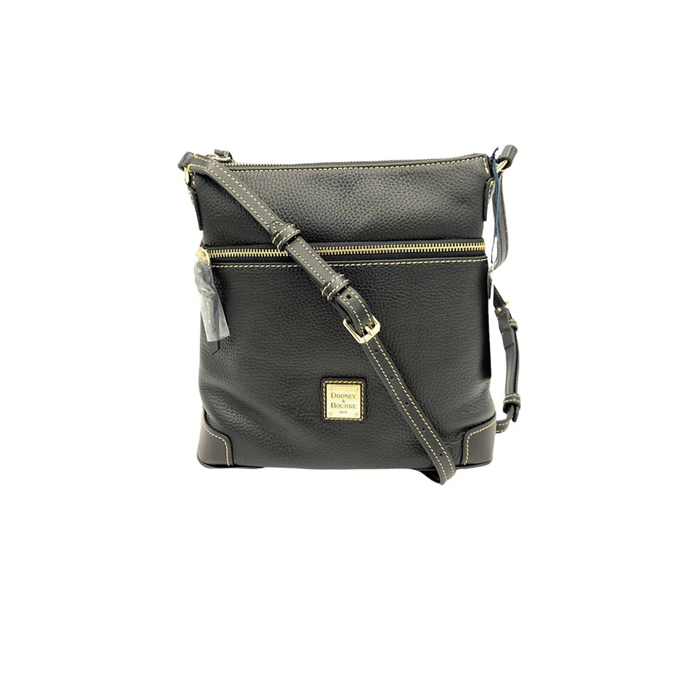 Dooney & Bourke Pebble Leather Crossbody Black/Black